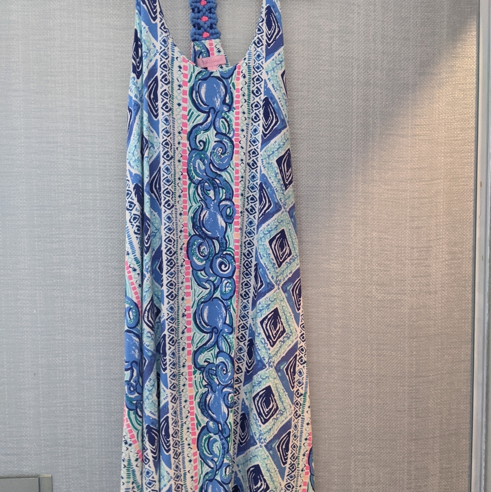 Lilly Pulitzer Lydia Dress Bay Blue